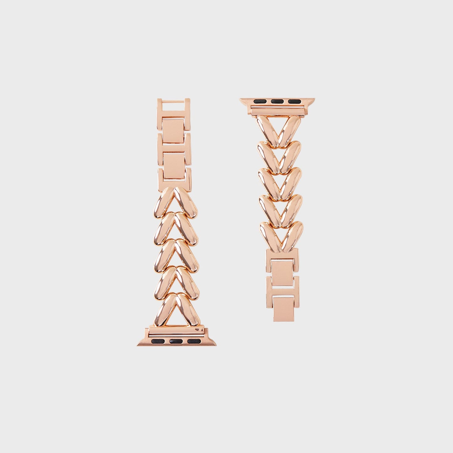 Chevron Lumière Steel Bracelet