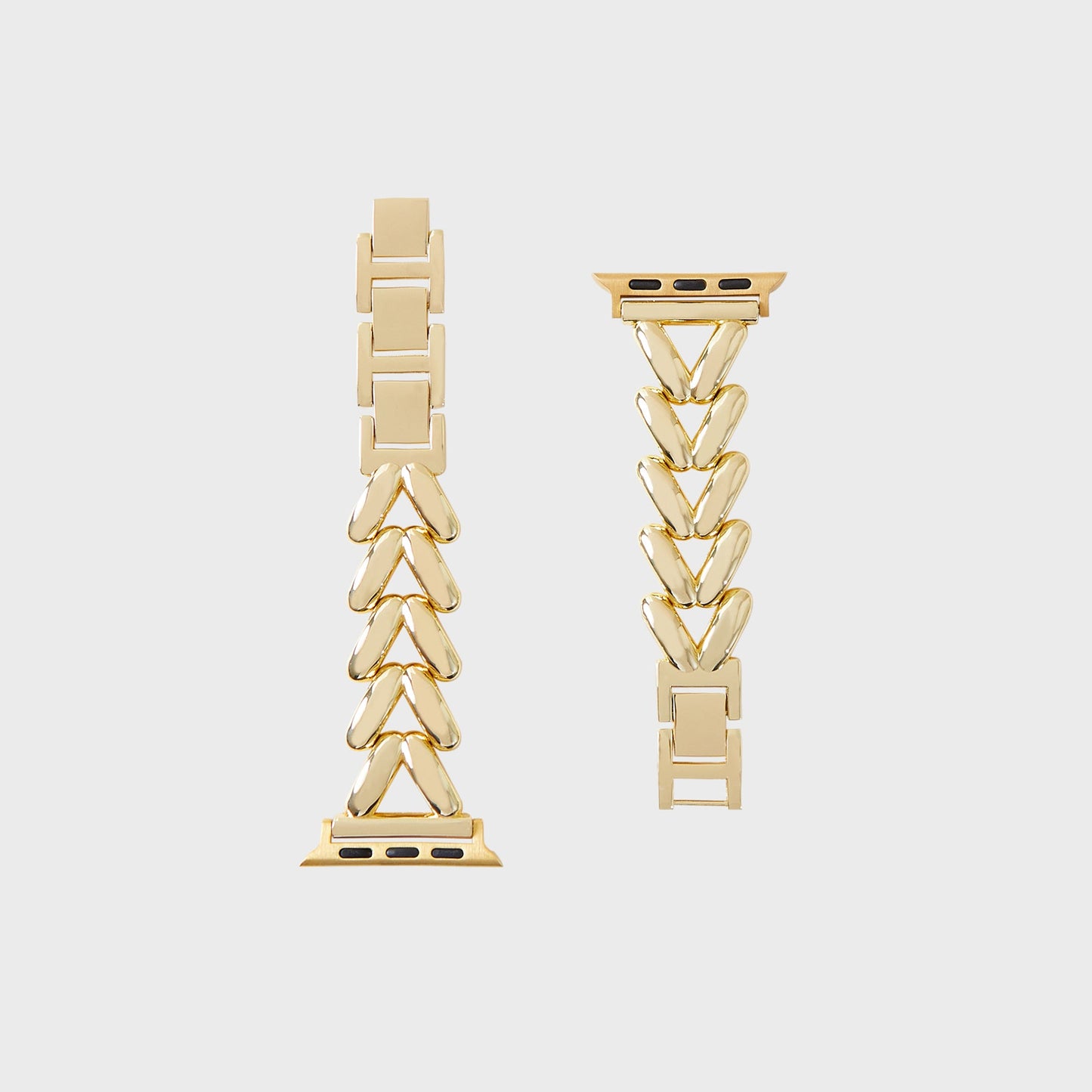 Chevron Lumière Steel Bracelet